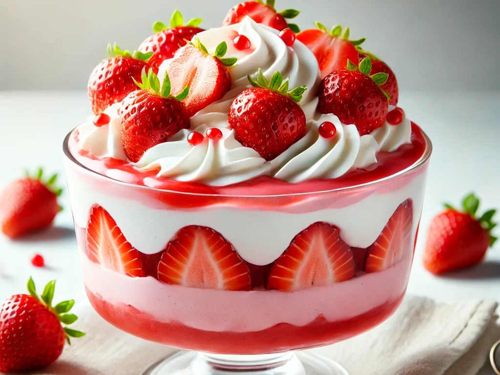 Creamy Strawberry Dessert