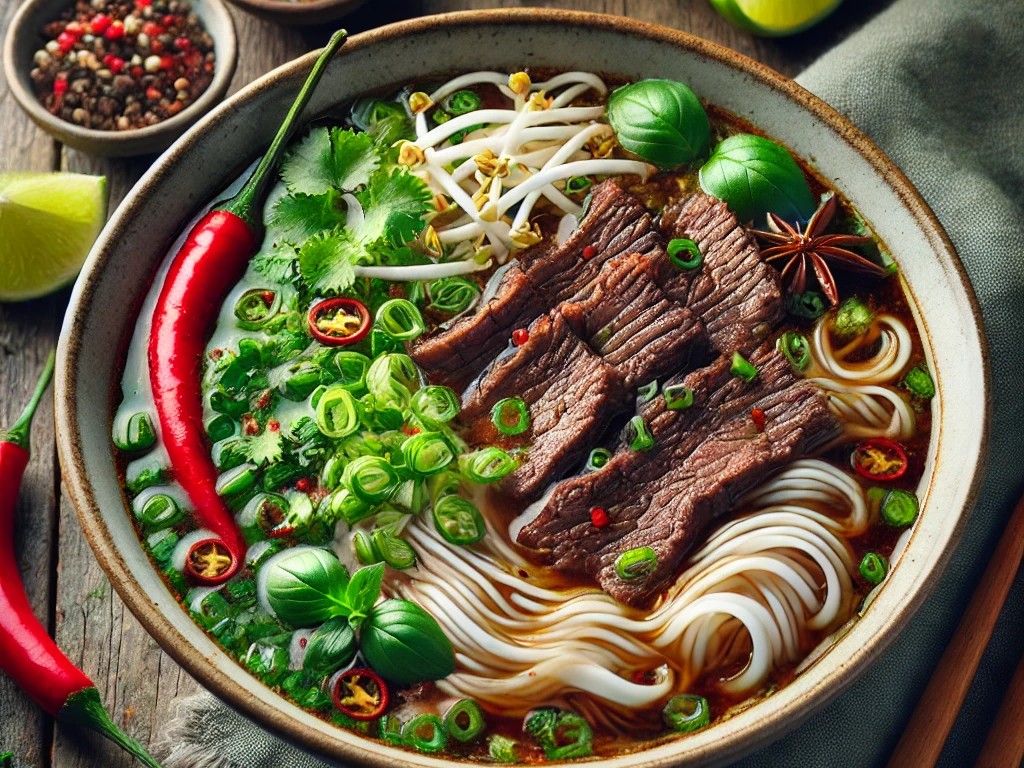 Beef noodle soup